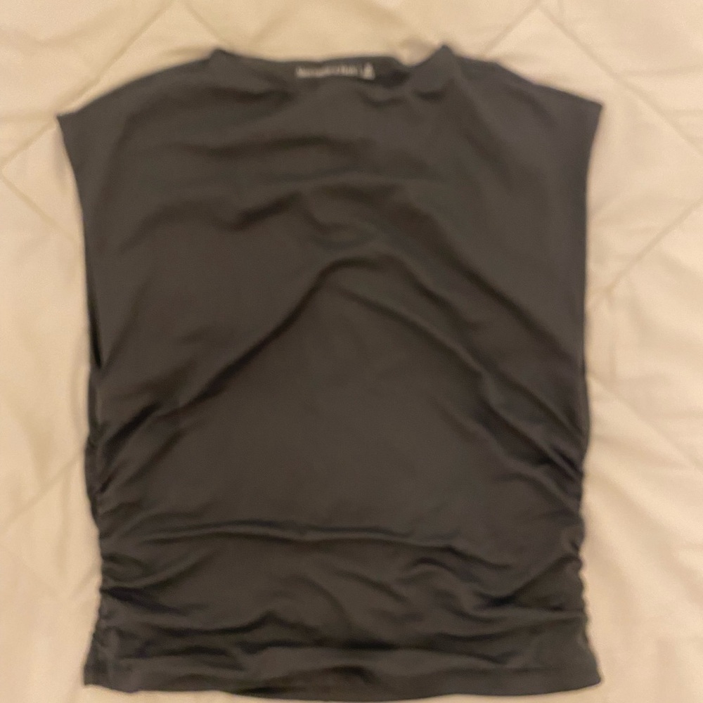 Grey shell top